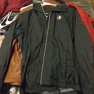 Columbia FSU rain jacket